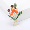 Berry Women's Rhinestone Leaf Brooches Unisex Plant Pins Office Party Casual Accessories Gifts - Image 21