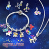 Silver 12 Zodiac Signs Fluorescent Twelve Constellations Star Sign Beads Charms fit Bracelet Neckalce Charm Pendant - Image 2
