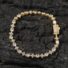 The Bling King Mixed Quadrangular Star Tennis Chain Necklace Round Cut Iced Out Cubic Zirconia Bracelet HipHop Jewelry For Gift - Image 7