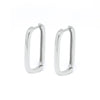 Chain Hoop Piercing Earring with Square and Waterdrop Details - Image 44