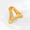 Leo Stainless Steel Irregular Brooches Women Unisex Glossy Geometric Pins Banquet Party Clothing Accessories - Image 33