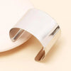 Chunky Heavy Wide Metal Bracelets For Women Open Cuff Exaggerated Cuff Bangles Charm Arm Jewelry Gifts - Image 2