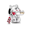 Christmas Silver Charms Santa Claus Reindeer Christmas Tree Snowman Elk Bead Fit Bracelet Necklace Jewelry - Image 14