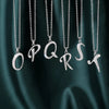 26 English Letter Zircon Pendant Necklace Temperament Personality Necklaces Jewelry Gift - Image 1
