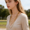 1mm 2mm Round Snake Chain Necklace for Women Stainless Steel Link Chain Choker Necklace Jewelry Gifts 40/45/50/60/70cm - Image 2