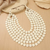 Geometric Round Wooden Beads Handmade Beaded MultiLayer Long Necklaces For Women Vacation Party Jewelry - Image 13