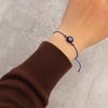 Blue Eye Charm Braided Rope Bracelet Set 12 Pieces - Image 3