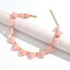 Cute Acrylic Heart Beads Choker Necklace for Women Resin Geometric Heart-shaped Beaded Collar Necklaces Girls Party Jewelry Gift - Image 7