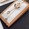 Swan Snowflake Long Necklace Sweater Chain Metal Chain Square Tassel Women Girls Pendant Necklaces Accessories Jewelry - Image 13