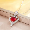 Elegant Style Heart shaped Pendant Necklace Hollow Design Mother's Day Gift Party Suitable for Friends Without Box - Image 5