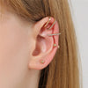 Bohemian Gold Color No Piercing Crystal Rhinestone Leaves Ear Cuff Earrings for Women Wedding Jewelry - Image 9