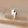 Lightning Mini Brooch For Women Men Stainless Steel Pin Badge Jewelry Weddings Gifts - Image 5