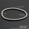 Stainless Steel Gold Plated Elastic Beaded Bracelet Stackable Design Unisex For Daily Commute And Party Wear - Image 11