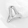Leo Stainless Steel Irregular Brooches Women Unisex Glossy Geometric Pins Banquet Party Clothing Accessories - Image 8