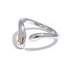 Minimalist Stainless Steel Open Chic Adjustable Ring Thin Finger Korean Jewelry Golden - Image 8