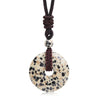 Stone Amethyst Tiger's Eye Necklace Pendant Men's and Women's Necklace Peace Knot Chinese Knot Necklace Gift - Image 26