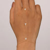 Silver Star/Evil Eyes Blue/White Zircon Bracelet Finger Design For Women Hand Chain Bracelet Party Jewelry - Image 15