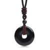 Stone Amethyst Tiger's Eye Necklace Pendant Men's and Women's Necklace Peace Knot Chinese Knot Necklace Gift - Image 24