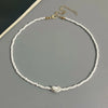 Seed Bead Choker Necklace with Imitation Pearl Details in Multiple Styles - Image 6