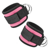 Aolikes Adjustable Padded Ankle Wrist Cuffs Padded Straps D-Ring Glute Kickback for Cable Machine, Ideal for Glutes Exercises - Image 7