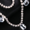 Sexy Rhinestone Nipple Chain No Piercing Jewelry for Women Tassel Chain Round Nipple Sticker Body Bra Bikini Harness Cover