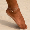 Female Heart Anklets Bracelet Sandals Foot Jewelry Leg Anklets on Foot Bracelets for Women Leg Chain Jewelry Accessories - Image 1