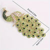 and peacock open screen brooch, European and American retro colored enamel pin accessories - Image 31