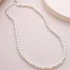 Simple Imitation-Pearl Beaded Short Choker Necklace for Men White Beaded Chains on Neck Accessories Jewelry - Image 13