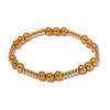 3/4/5/6 MM Stainless Steel Beads Daily Handmade Elastic Bracelet Bangle Wrist Gold Color Jewelry Men - Image 10