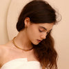 Hip Hop Punk Bamboo Necklace Gold Plated Decoration 316L Stainless Steel Jewelry - Image 2