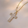 Colorful Sacred Cross Pendant Necklace Gives Women A Sense of Light and Niche Design - Image 4