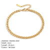 Stainless Steel Snake Chain Anklet for Women Summer Beach Gold Color Anklets Jewelry - Image 18