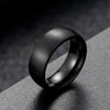 Classic Men Stainless Steel Rings Black Simple Vintage Rings For Men Wedding Bands Christmas Party Jewelry Gift - Image 2