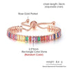 Adjustable Multicolor Tennis Bracelet with Colorful Stone Accents - Image 24