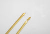 Sunny Jewelry Copper Necklace Snake Chains Gold Plated For Women Man Italy 750 For Daily Wear Gift - Image 10