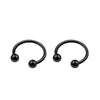 2Pcs 6/8/10mm Stainless Steel Zircon Piercings Earrings Horseshoe Ring Piercing Nose Ear Belly Rings Body Jewelry For Women/Men - Image 18