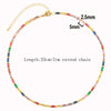 Sexy Short Sparking Rainbow Tennis Chain Chocker Necklace With CZ Personality Women Collar Jewellery - Image 10