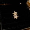 Crystal Star Clip-On Ear Cuff Earrings in Gold-Tone or Silver-Tone - Image 9
