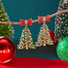 Xmas Holiday Drop Earrings Colorful Rhinestone Bowknot Xmas Tree Dangle Earrings Elegant Christmas Jewelry Gifts For Women Men - Image 4