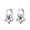 Classic Stainless Steel Heart Star Hoop Earrings For Women Punk Hip Hop Gold Silver Color Y2K Jewelry Female Earrings Oorbellen - Image 9
