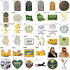Saudi Arabia Flag Badge Flag Laple Pin Badges Flag Brooch - Image 3