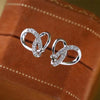 Shining Zirconia Ear Stud Female Engagement Accessories Design Jewelry for Women Delicate Gift - Image 4