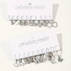 24pairs Set Faux Pearl Decor Twist Design Hoop Earrings For Women For Daily Life Heart - Image 3