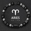 12 Constellation Zodiac Bracele Signs Beads Couples Bracelet Square Volcanic Stone Elastic Charm Bracelet for Women Men Gift - Image 10