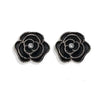 Skeds Korean Style 5 Numbers Pearl Crystal Flower Earrings For Women Camellia Elegant Lady Party Jewelry Ear Rings - Image 35