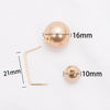 3Pcs/set Women Tightening Waistband Pin Double Pearl Brooches Metal Lapel Pins Sweater Shirt Cardigan Brooch Accessories - Image 3