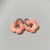 Multicolor Transparent Acrylic Resin Marbling Flower Drop Earrings for Women Gold Color Ear Buckle Jewelry - Image 10