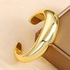 Exaggerated Geometric Wide Cuff Bangles for Women Men Punk Hip Hop Chunky Gold Silver Color Statement Bracelet Jewelry Gift - Image 13