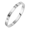 Stainless Steel Enamel Bangle in 4 mm or 6 mm Width - Image 18