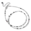 Faceted Gemstones Necklace 2mm Beads Quartz Crystal Tourmaline Lapis Shining Stone Beaded Necklace Choker Jewelry - Image 39